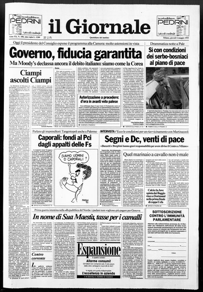 Il giornale : quotidiano del mattino